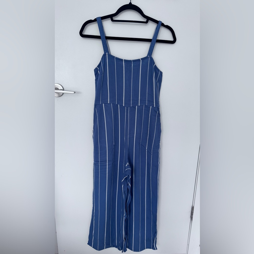 Gap Blue Striped Women’s Jumpsuit